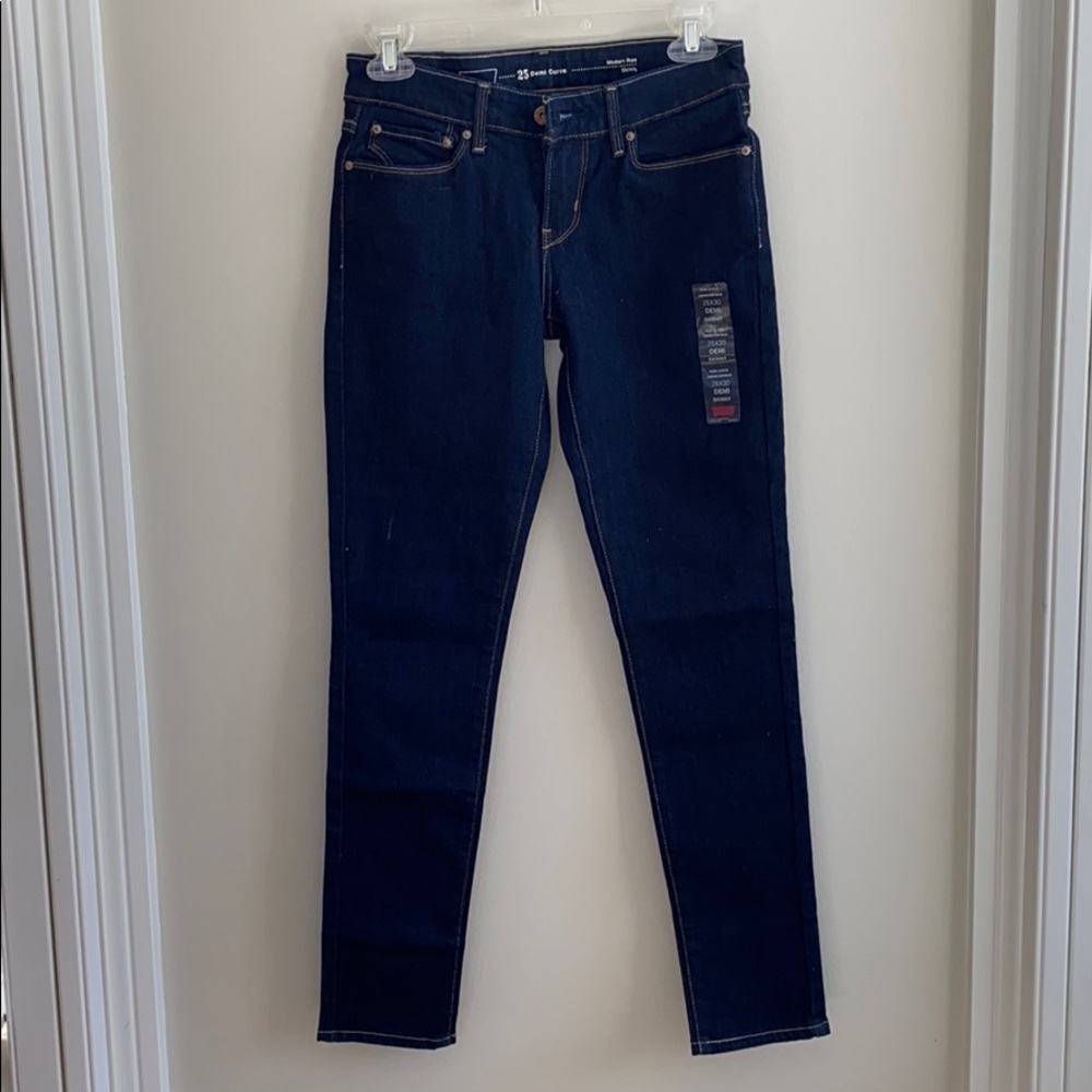 Levi’s Demi Curve Modern Rise Skinny Jeans 25x30